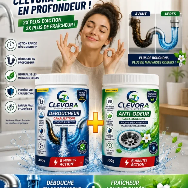 Deboucheur + anti odeur